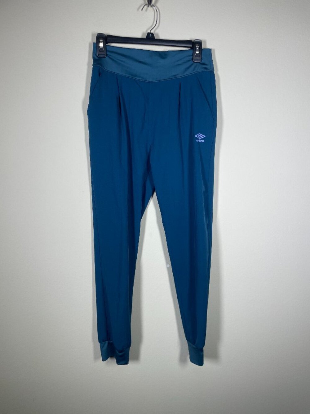 Umbro Girls Youth Jogger Pants Teal Green Athletic Large!